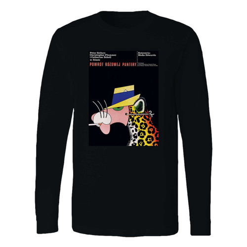 This classic fit the return of the pink panther long sleeve shirt is casually elegant and very comfortable. With fine quality print to make one stand out, it's a perfect fit for every occasion.