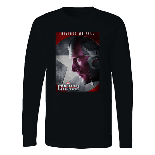 This classic fit the vision civil war character long sleeve shirt is casually elegant and very comfortable. With fine quality print to make one stand out, it's a perfect fit for every occasion.