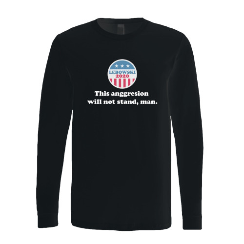 This classic fit this aggression will not stand, man long sleeve shirt is casually elegant and very comfortable. With fine quality print to make one stand out, it's a perfect fit for every occasion. This classic fit this aggression will not stand, man long sleeve shirt is casually elegant and very comfortable. With fine quality print to make one stand out, it's a perfect fit for every occasion.