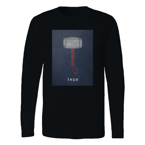 This classic fit thor logo superhero avengers long sleeve shirt is casually elegant and very comfortable. With fine quality print to make one stand out, it's a perfect fit for every occasion.