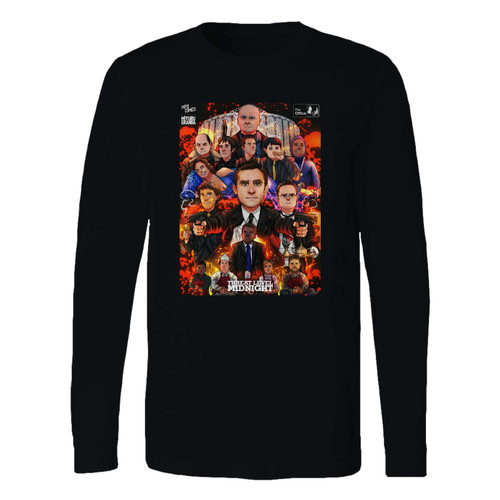 This classic fit threat level midnight 1 long sleeve shirt is casually elegant and very comfortable. With fine quality print to make one stand out, it's a perfect fit for every occasion.