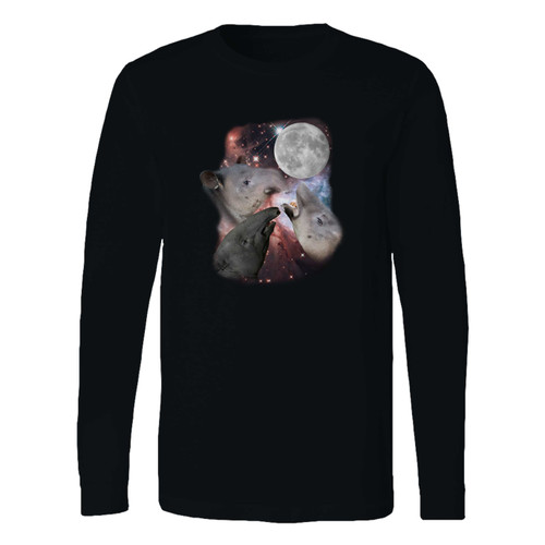 This classic fit three moon tapirs long sleeve shirt is casually elegant and very comfortable. With fine quality print to make one stand out, it's a perfect fit for every occasion.