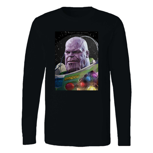 This classic fit to infinity and beyond long sleeve shirt is casually elegant and very comfortable. With fine quality print to make one stand out, it's a perfect fit for every occasion.