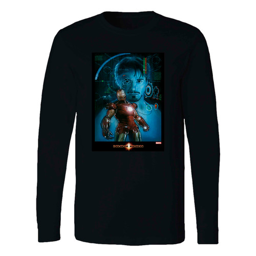 This classic fit tony stark iron man long sleeve shirt is casually elegant and very comfortable. With fine quality print to make one stand out, it's a perfect fit for every occasion.
