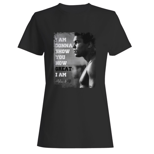 These are i am gonna show ali quote women t shirt that are cute tied to the side or paired with a cardigan or jacket for a more styled look. So comfy and classic, they are sure to make your vacation extra magical.