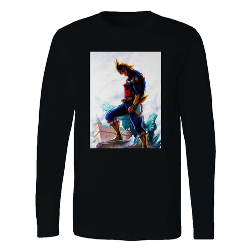 This classic fit toshinori yagi boku no hero academia long sleeve shirt is casually elegant and very comfortable. With fine quality print to make one stand out, it's a perfect fit for every occasion.
