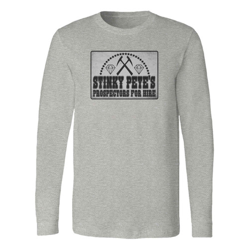 This classic fit toy story inspired stinky pete long sleeve shirt is casually elegant and very comfortable. With fine quality print to make one stand out, it's a perfect fit for every occasion.