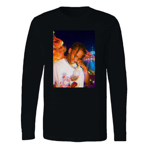 This classic fit travis scott aesthetic pictures long sleeve shirt is casually elegant and very comfortable. With fine quality print to make one stand out, it's a perfect fit for every occasion.