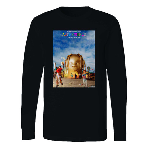 This classic fit travis scott astroworld 1 inspired long sleeve shirt is casually elegant and very comfortable. With fine quality print to make one stand out, it's a perfect fit for every occasion.