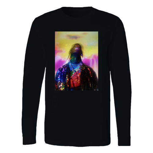 This classic fit travis scott rap art long sleeve shirt is casually elegant and very comfortable. With fine quality print to make one stand out, it's a perfect fit for every occasion.
