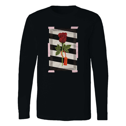 This classic fit travis scott redrum rose long sleeve shirt is casually elegant and very comfortable. With fine quality print to make one stand out, it's a perfect fit for every occasion.