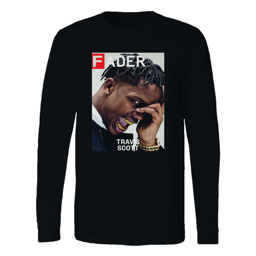 This classic fit travis scott the fader long sleeve shirt is casually elegant and very comfortable. With fine quality print to make one stand out, it's a perfect fit for every occasion.