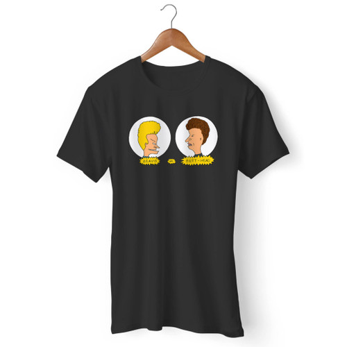 Beavis And Butthead Hair Skull Men T Shirt
