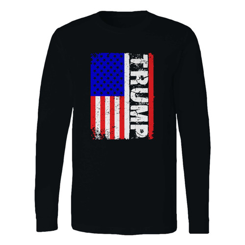This classic fit trump 2020 flag usa long sleeve shirt is casually elegant and very comfortable. With fine quality print to make one stand out, it's a perfect fit for every occasion.