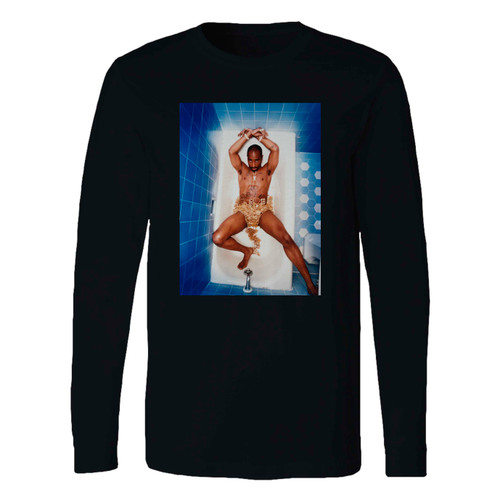 This classic fit tupac shakur hip hop gangta long sleeve shirt is casually elegant and very comfortable. With fine quality print to make one stand out, it's a perfect fit for every occasion.