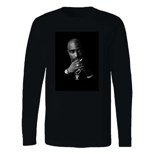 This classic fit tupac shakur the king of rap music long sleeve shirt is casually elegant and very comfortable. With fine quality print to make one stand out, it's a perfect fit for every occasion.