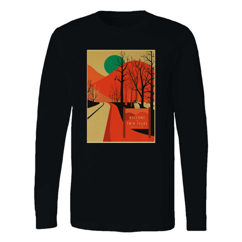 This classic fit twin peaks movie retro long sleeve shirt is casually elegant and very comfortable. With fine quality print to make one stand out, it's a perfect fit for every occasion.