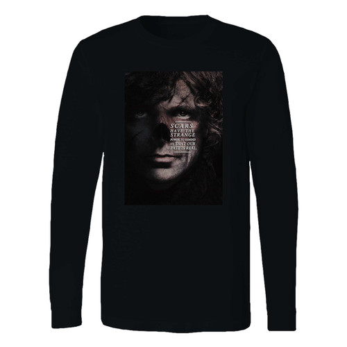 This classic fit tyrion lannister quotes long sleeve shirt is casually elegant and very comfortable. With fine quality print to make one stand out, it's a perfect fit for every occasion.