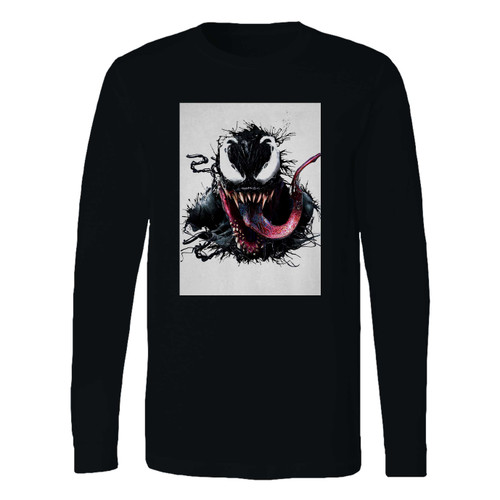 This classic fit venom marvel art long sleeve shirt is casually elegant and very comfortable. With fine quality print to make one stand out, it's a perfect fit for every occasion.
