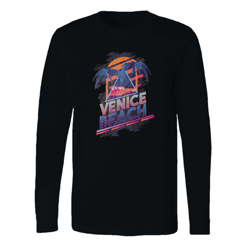 This classic fit vintage retro 80s venice beach long sleeve shirt is casually elegant and very comfortable. With fine quality print to make one stand out, it's a perfect fit for every occasion.