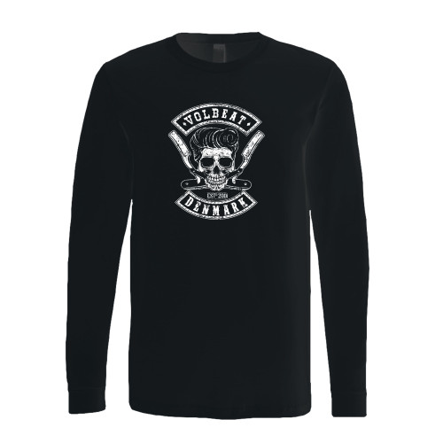 This classic fit volbeat denmark long sleeve shirt is casually elegant and very comfortable. With fine quality print to make one stand out, it's a perfect fit for every occasion.