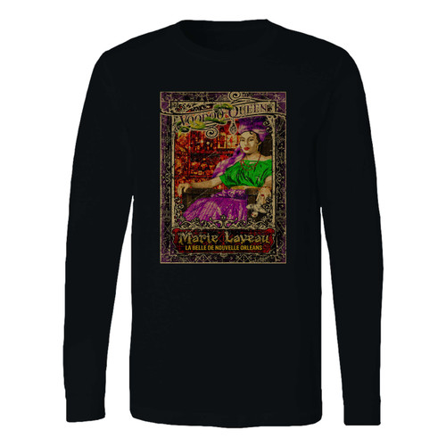 This classic fit voodoo queen marie laveau long sleeve shirt is casually elegant and very comfortable. With fine quality print to make one stand out, it's a perfect fit for every occasion.
