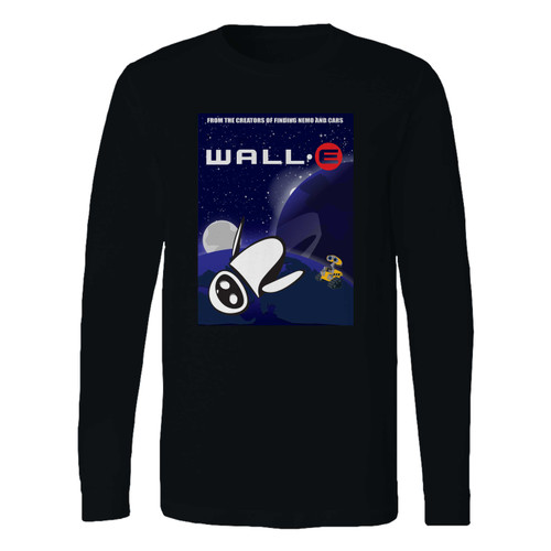 This classic fit wall-e and eve in space long sleeve shirt is casually elegant and very comfortable. With fine quality print to make one stand out, it's a perfect fit for every occasion.