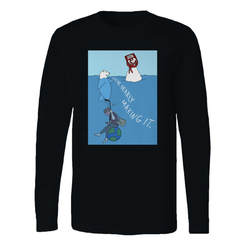 This classic fit weqxre bearly making it. long sleeve shirt is casually elegant and very comfortable. With fine quality print to make one stand out, it's a perfect fit for every occasion.