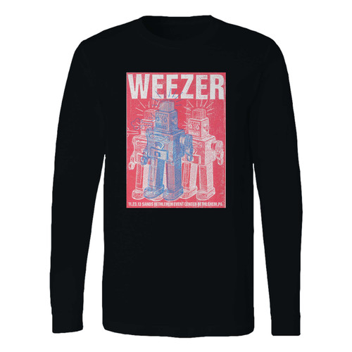 This classic fit weezer bethlehem long sleeve shirt is casually elegant and very comfortable. With fine quality print to make one stand out, it's a perfect fit for every occasion.