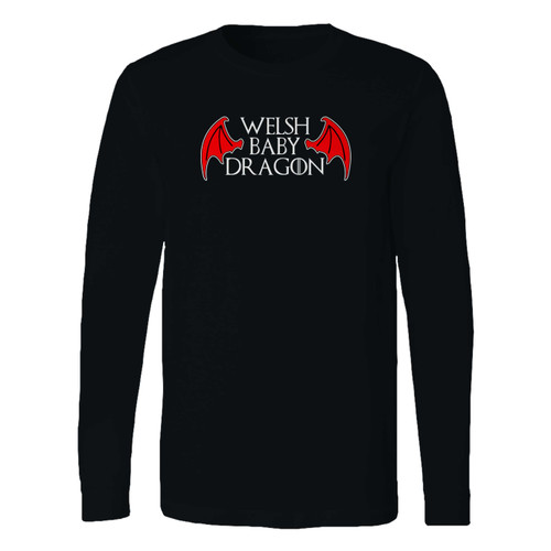 This classic fit welsh baby dragon long sleeve shirt is casually elegant and very comfortable. With fine quality print to make one stand out, it's a perfect fit for every occasion.