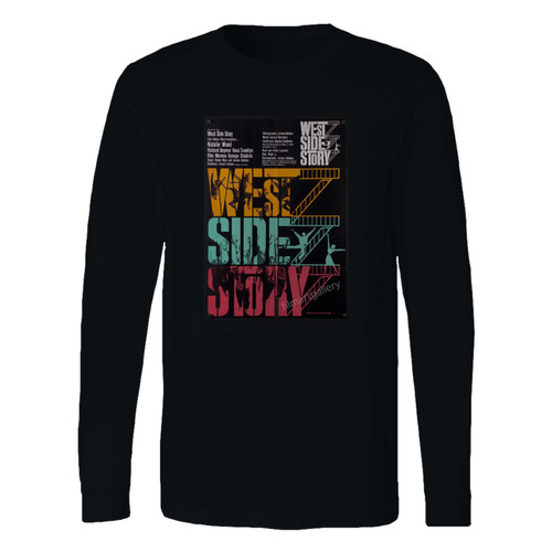 This classic fit west side story long sleeve shirt is casually elegant and very comfortable. With fine quality print to make one stand out, it's a perfect fit for every occasion.