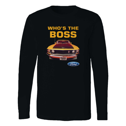 This classic fit whoqxs the boss long sleeve shirt is casually elegant and very comfortable. With fine quality print to make one stand out, it's a perfect fit for every occasion.