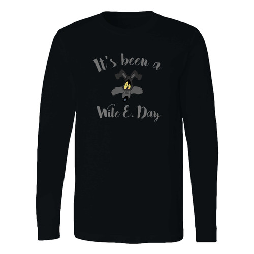 This classic fit wile e coyote loonie tunes long sleeve shirt is casually elegant and very comfortable. With fine quality print to make one stand out, it's a perfect fit for every occasion.