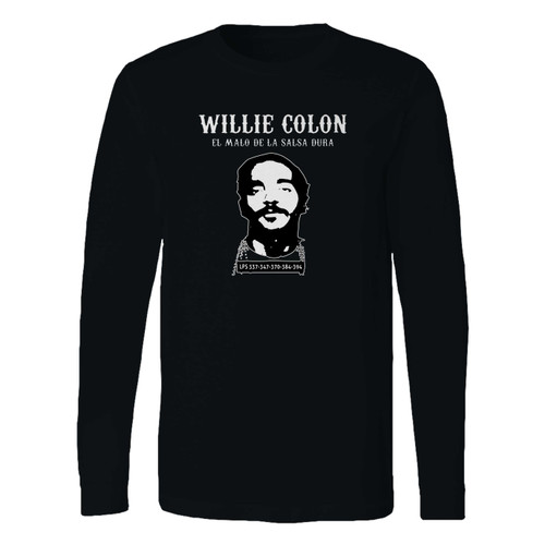 This classic fit willie colon long sleeve shirt is casually elegant and very comfortable. With fine quality print to make one stand out, it's a perfect fit for every occasion.
