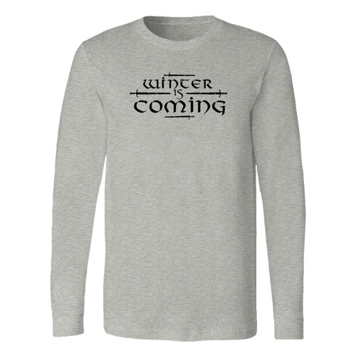 This classic fit winter is coming game of thrones long sleeve shirt is casually elegant and very comfortable. With fine quality print to make one stand out, it's a perfect fit for every occasion.