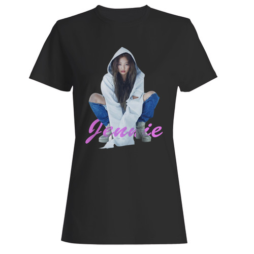 These are jennie black pink women t shirt that are cute tied to the side or paired with a cardigan or jacket for a more styled look. So comfy and classic, they are sure to make your vacation extra magical.