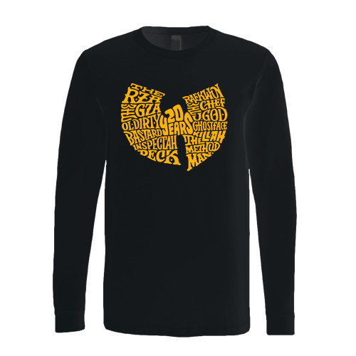 This classic fit wu-tang clan long sleeve shirt is casually elegant and very comfortable. With fine quality print to make one stand out, it's a perfect fit for every occasion.