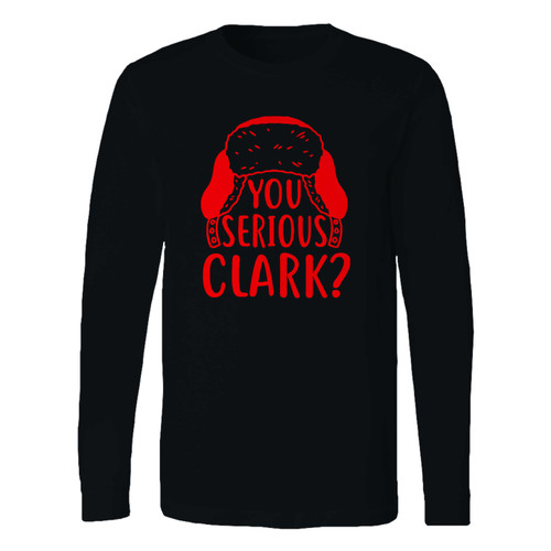 This classic fit you serious clark long sleeve shirt is casually elegant and very comfortable. With fine quality print to make one stand out, it's a perfect fit for every occasion.