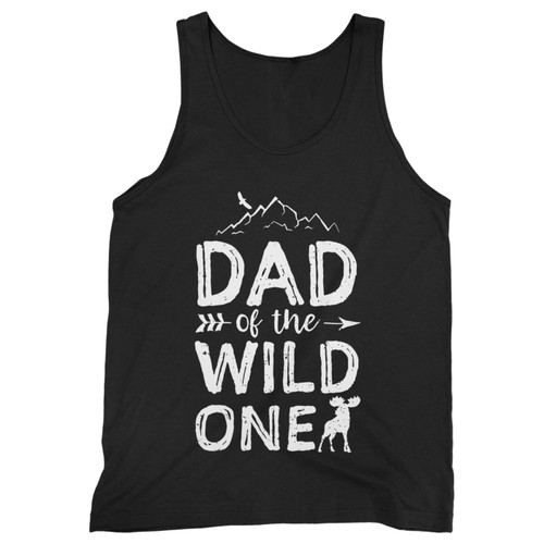 Our cotton dad of the wild one inspired men tank top is perfect for those intense workouts in the gym, at practice or pickup games.