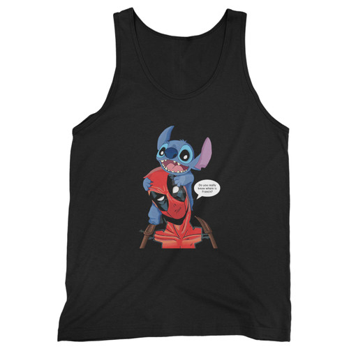 Our cotton deadpool and stitch super hero marvel men tank top is perfect for those intense workouts in the gym, at practice or pickup games.