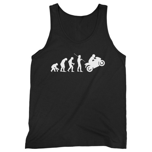 Our cotton evolution of motorbike men tank top is perfect for those intense workouts in the gym, at practice or pickup games.