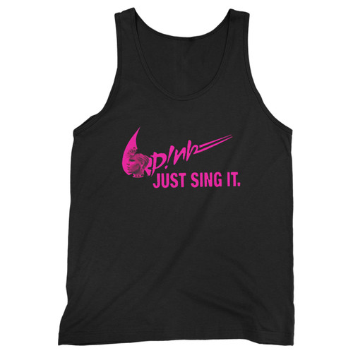 Our cotton freeship pink just sing it men tank top is perfect for those intense workouts in the gym, at practice or pickup games.
