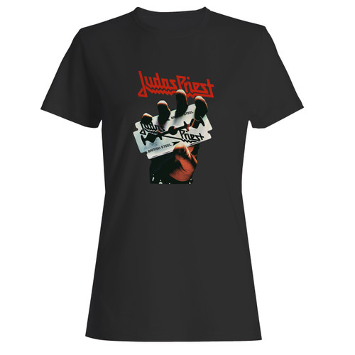These are judas priest british steel women t shirt that are cute tied to the side or paired with a cardigan or jacket for a more styled look. So comfy and classic, they are sure to make your vacation extra magical.