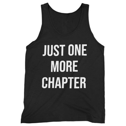 Our cotton just one more chapter men tank top is perfect for those intense workouts in the gym, at practice or pickup games.