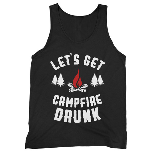 Our cotton lets get campfire drunk inspired men tank top is perfect for those intense workouts in the gym, at practice or pickup games.