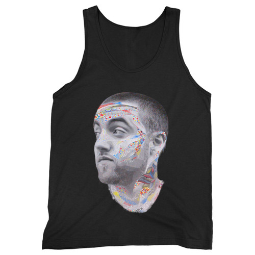 Our cotton mac miller faces men tank top is perfect for those intense workouts in the gym, at practice or pickup games.