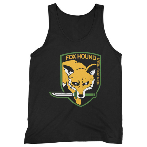 Our cotton metal gear solid foxhound inspired men tank top is perfect for those intense workouts in the gym, at practice or pickup games.