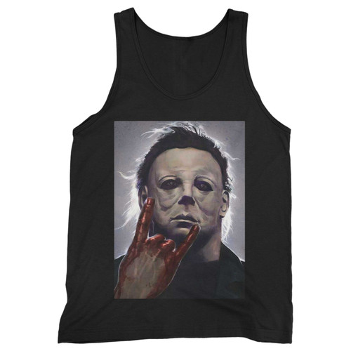 Our cotton michael myers metal men tank top is perfect for those intense workouts in the gym, at practice or pickup games.