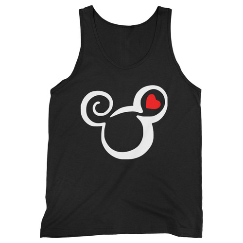 Our cotton mickey heart inspired men tank top is perfect for those intense workouts in the gym, at practice or pickup games.