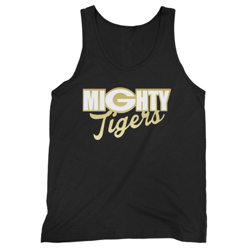 Our cotton mighty tigers inspired men tank top is perfect for those intense workouts in the gym, at practice or pickup games.